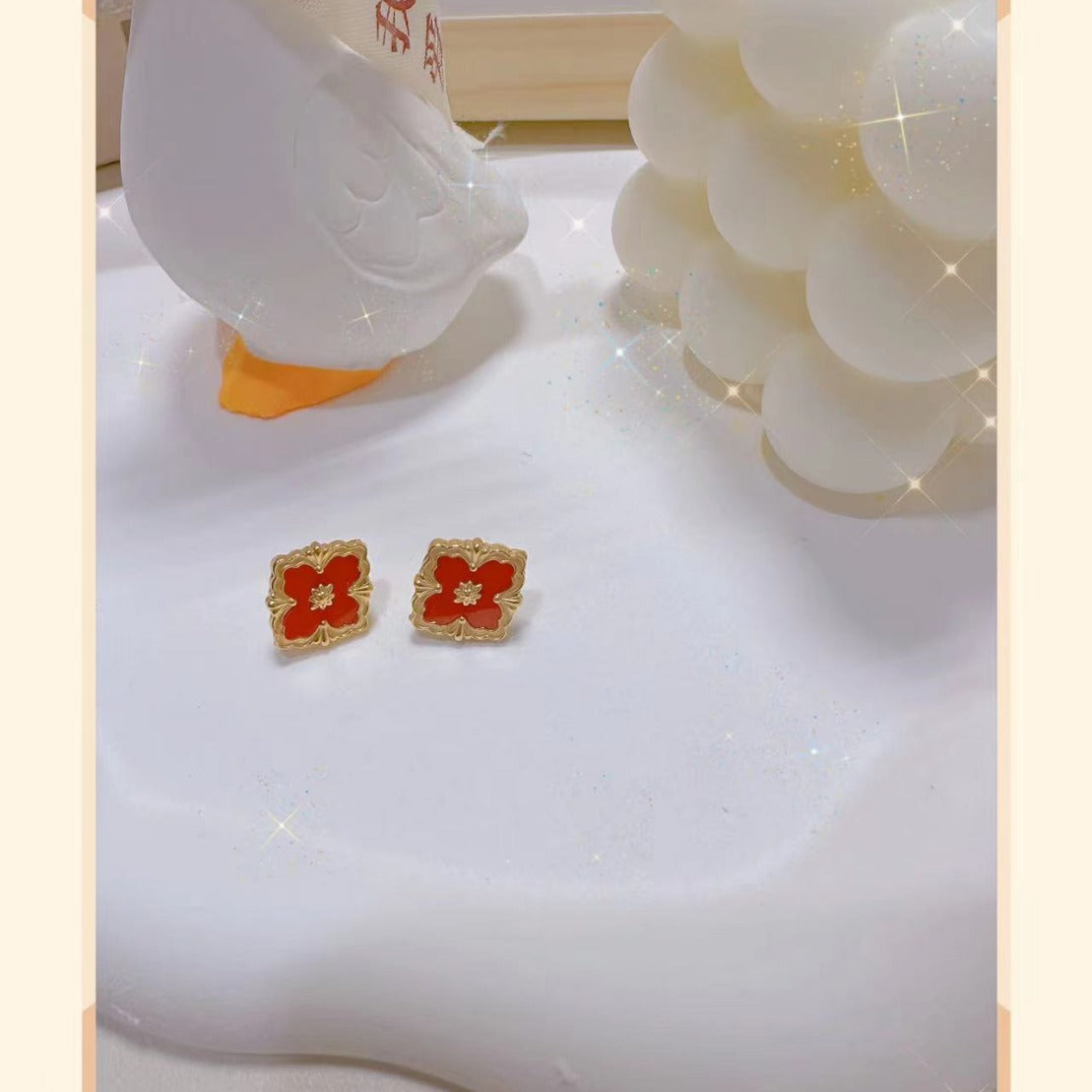 Clover Stud Earrings